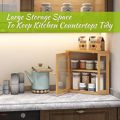 Kitchen Countertop Storage