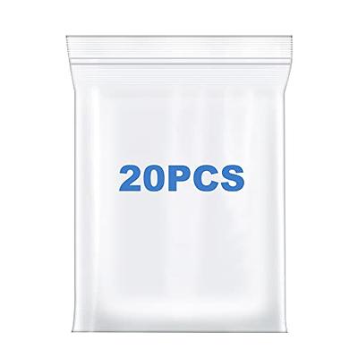 Jumbo Ziplock Bags 10 x 13 Clear 2Mil 100 Reclosable Zip Lock