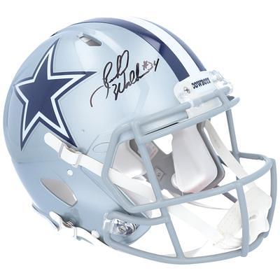 Lids CeeDee Lamb Dallas Cowboys Fanatics Authentic Autographed Riddell  Flash Speed Authentic Helmet