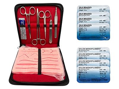 Ultrassist Suture Kit for Medical Students, Ultra-Large Stitching Kit with  Pre-Cut Wounds & Extra Space, Includes Suture Instruments & Threads for  Suture Training Practice (Education Use Only) - Yahoo Shopping