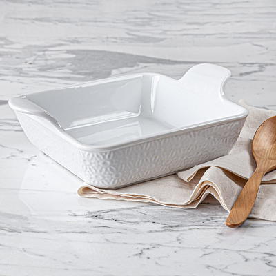 Sofia Home White Stoneware 8x8 Inch Baking Dish by Sofia Vergara - Yahoo  Shopping