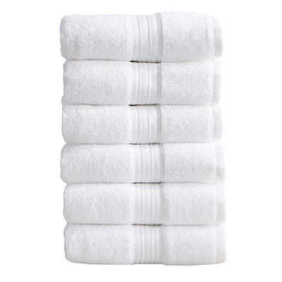 The Big One 6-pack Solid Washcloths (White)