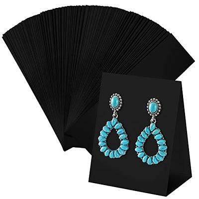  Earring Cardboard Holders for Jewelry, 100 Pcs Earring