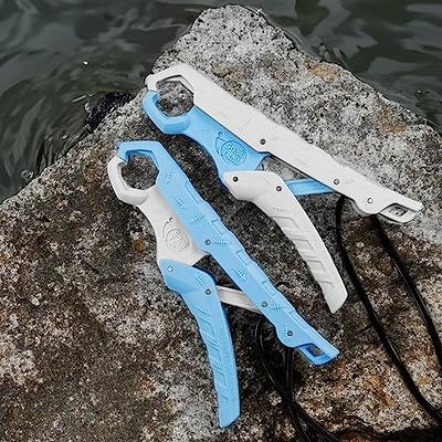 Kaba Fishing Gripper 9.8'' Fish Lip Grip Grabber Tool with Lanyard