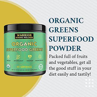  Kaged Organic Greens Superfood Powder, Berry, Wellness with  Supergreens, Apple Cider Vinegar, Ashwaghanda