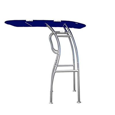 Dolphin Pro S2 T-TOP ✮ Folding Center Console Fishing Boat Tower Bimini  Canopy, Marine Anodized Aluminum, Collapsible TTOP, Centre Fold Down Shade  Roof (Anodized - Navy Blue) - Yahoo Shopping