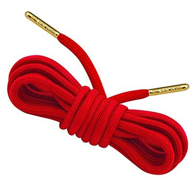 Loop King Laces 1 Pair Luxury Rope Shoe Laces with Gold Tips