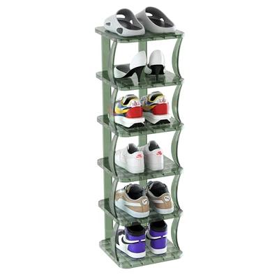 Bumusty Expandable 2 Tier Shoe Organizer Rack, Shoe Rack for Closet Dorm,  Closet Shoe Rack Storage, Small Shoe Rack for Entryway Small Space Floor  Door, Black - Yahoo Shopping