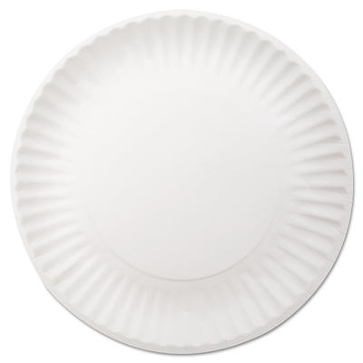 Dixie Basic Paper Plates, White