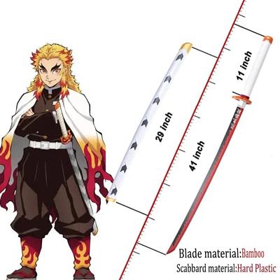 ZiQing Anime Cosplay Sword,Handmade Katana，Steel Sword remgoku Sword/zenitsu  Sword (Agatsuma Zenitsu) - Yahoo Shopping