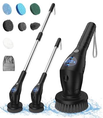 Electric Spin Scrubber, Nightinod Electric Cleaning Brush with Auto  Detergent Dispenser and 4 Replaceable Brush Heads, 2 Adjustable Speeds Handheld  Scrubber for House Cleaning,Wall,Tile,Tub etc - Yahoo Shopping