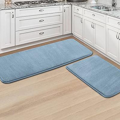 2 Pack Anti Fatigue Kitchen Mat 2x Kitchen Rug Cushioned Kitchen Floor Mat