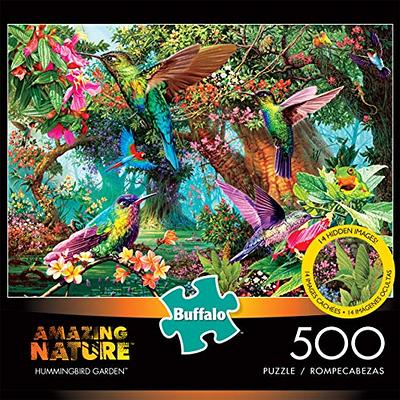 Vivid Hummingbird Garden 1000 Piece Jigsaw Puzzle
