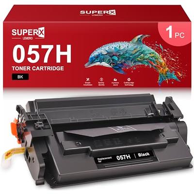 LemeroSuperx 057H 057 Black High Yield Toner Cartridge Replacement for Canon  057H CRG-057H (3009C001) for imageCLASS MF445dw MF448dw MF449dw MF455dw  LBP226dw LBP227dw LBP228dw Printer 1-Pack - Yahoo Shopping
