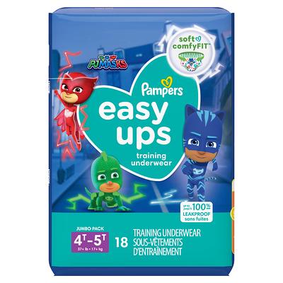 Pampers Easy Ups Girls & Boys Potty Training Pants - Size 3T-4T