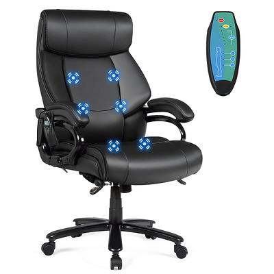 HOMREST Executive Office Chair, Diamond-Stitched PU Leather