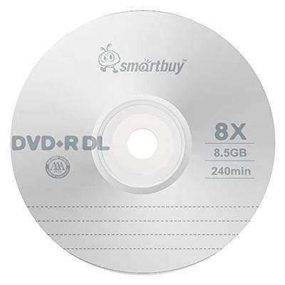 50 Smartbuy Black on Black CD-R 52X 700MB 80min Double Side Black