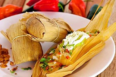 Corn Husks For Tamales 1 LB (16oz)– Natural and Premium Dried Corn Husk  Tamale Wrappers – Hojas Para Tamal. By Amazing Chiles and Spices. - Yahoo  Shopping