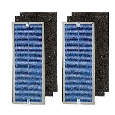 Filter Replacement For Levoit -pur131 Air Purifier For 4 Hepa Filters & 4  True Hepa H13 Activated Carbon Filters Set Pre Compatible With 3 Stage  Filtration Durabasics -pur131s And -pur131-rf Air Purifier 