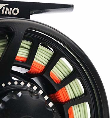  Maxcatch Tino Fly Fishing Reel with Line Pre-Loaded 7