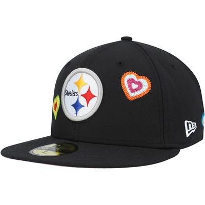 Pittsburgh Steelers 2022 Sideline 59FIFTY Black New Era Fitted Hat