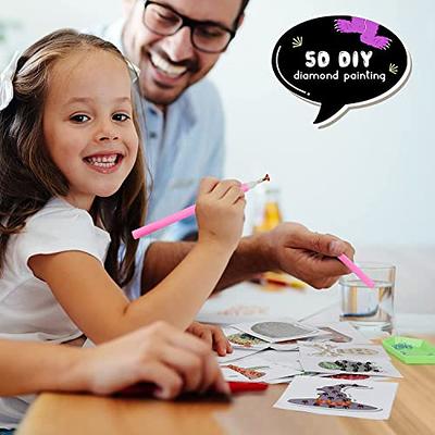 TOY Life Diamond Painting Kits for Kids and Beginner Mosaic Sticker Art Kits  Diamond Art for Kids 26pcs Diamond Painting Stickers Gem Sticker Gem Art  and Craft Kits for Kids Diamond Dots