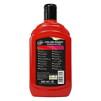 Turtle Wax Color Magic Black Car Polish Cleans, Shines and Restores 500ml