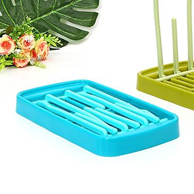 New Portable Baby Bottle Drying Rack Baby Bottles Storage Box Cleaning  Dryer Drainer Nipple Shelf Drying Rack Tableware Dry Case