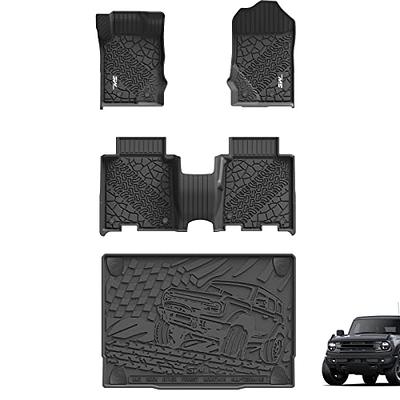 3W Floor Mats & Cargo Liner Compatible for 2021-2024 Ford Bronco 4