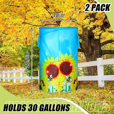  Pilntons 3 Pack 72 Gallons Reusable Yard Waste Bags