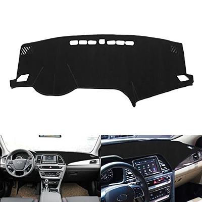 Dashboard Dash Mat Cover Leather Pad Sunshades Protection Nonslip