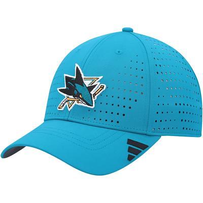 San Jose Sharks Fanatics Branded Team Logo Pride Adjustable Hat - Black