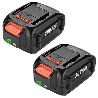 AYTXTG 2Pack 6.5Ah Lithium Battery Replacement for Black and