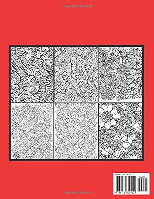 Large Print Easy Color Magical Pattern Adult Coloring Book: An Adult  Coloring Book with Magical Patterns Adult Coloring Book. Cute Fantasy  Scenes, and