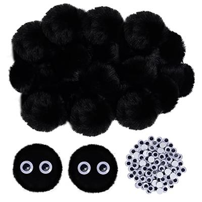 30pcs Acrylic Black Pompom Balls 2 Inch Acrylic Pompoms Large Acrylic  Pompoms Balls Halloween Costume Pom Poms Crafts Pom Poms with 100pcs  Adhesive Eyes for Halloween Party Christmas DIY Crafts - Yahoo Shopping