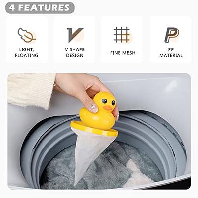 Reusable Washing Machine Floating Lint Mesh Bag, Floating Pet Hair Lint  Mesh Remover, Washing Machine Lint Traps, Hair Filter Net Pouch Washer Hair
