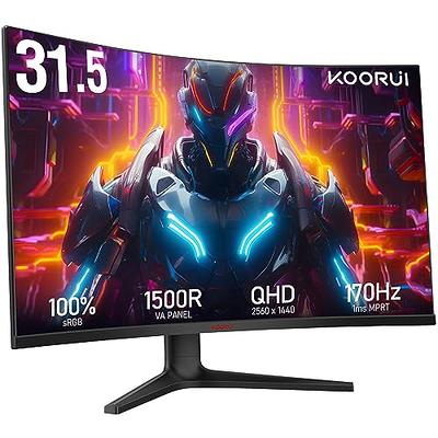 KOORUI 21.5 1920x1080p, 100Hz, Adaptive Sync, Built In Speakers, Gaming  Monitor