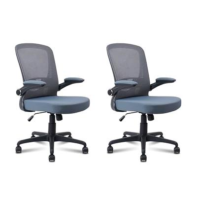 SIHOO Ergonomic Chair with Adjustable Lumbar Support, Wide Thick Cushion  and Flip-up Armrests, Big and Tall Office Chair for 330lbs. 