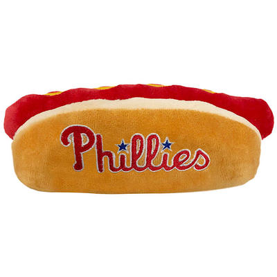 Pets First St. Louis Cardinals Hot Dog Toy, Medium