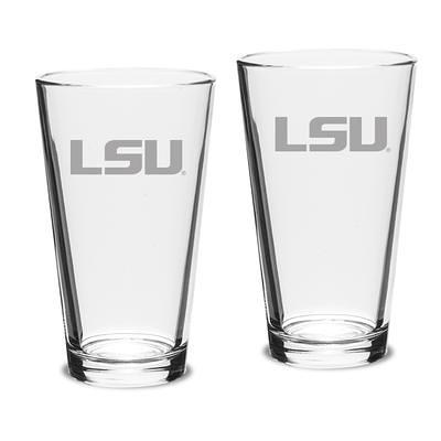 Clemson Tigers 2-Piece 16oz. White Wine Glasses Set