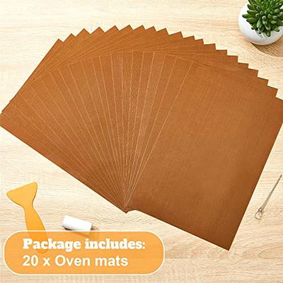 Clay Oven Safe Work Mat Non Skid Mat Polymer Clay Mat Bake Clay Tool Oven  Liners Mat for DIY Crafts Projects, 7.9 x 11.8 Inches (5 Pack) - Yahoo  Shopping