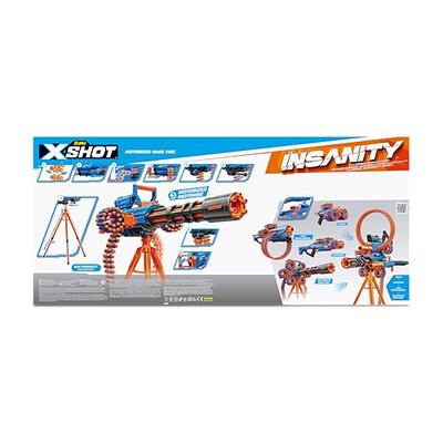 Zuru XSHOT Insanity Motorised Gatling Blaster with Tripod Stand Includes 72  Darts, AZT36605 - Yahoo Shopping