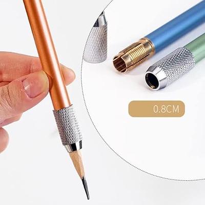 BWESOO Metal Adjustable Double Head Color Pencil Extender Holder