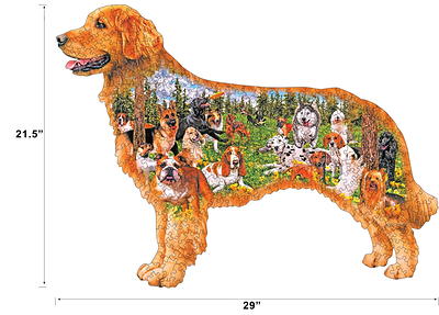 Cra-Z-Art - RoseArt - 12 Mini-Shaped - Dog Selfies - 500 Piece Jigsaw  Puzzles