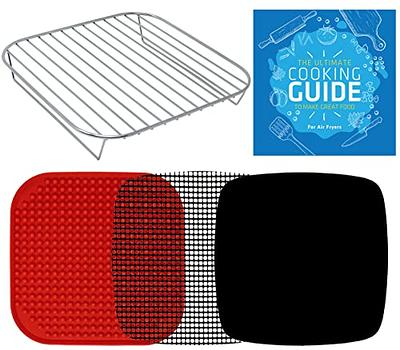 Instant Pot Air Fryer Silicone Pronged Tray, Red