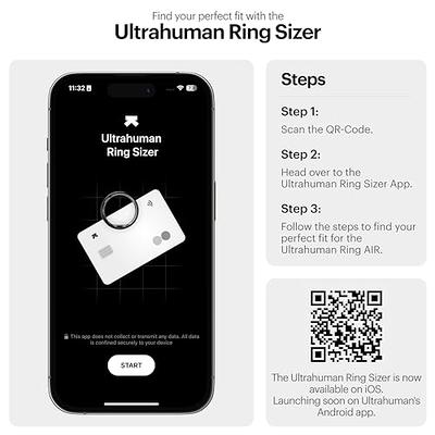 Ultrahuman Ring AIR - Advanced Sleep-Tracking Wearable, HRV & Temperature  Monitoring,Track Workout, Movement & Recovery, Water Resistant, 6 Days  Battery Life with Lifetime Free Subscription (Size 10) - Yahoo Shopping