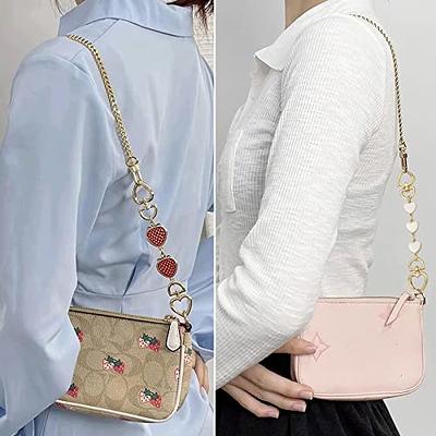 SONGKISSZQ Purse Chain,Bag Extender Purse Chain Strap for Women Crossbody  Bags Purse Shoulder Belt Chain (2Pcs white) - Yahoo Shopping