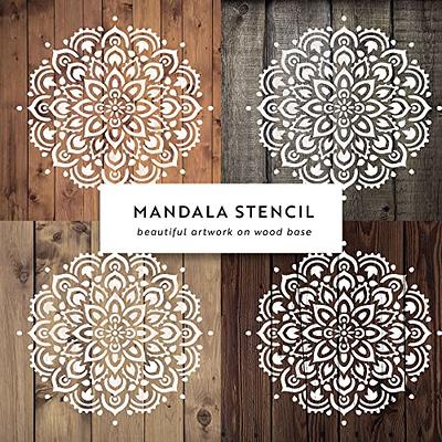  Mandala Stencil - Mandala Stencils, Mandala Art