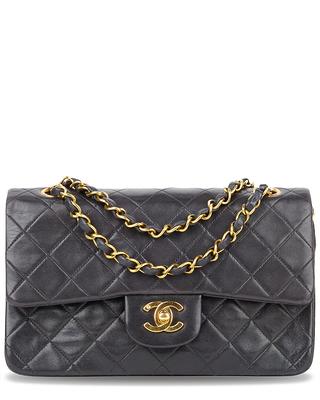 Chanel Limited Edition Black Quilted Lambskin Leather CC Logo Paris Double  Flap Bag (Authentic Pre-Owned) - Yahoo Shopping