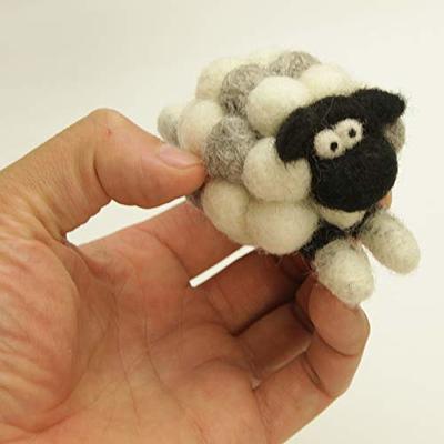 Black Sheep Felting Kit Needle Felting Kit DIY Kit Craft Kit Felting  Supplies DIY Craft Kit Starter Kit Needle Felted 